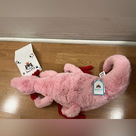 Jellycat Authentic Heart Dragon – Valentine’s Day Gift - Picture 3 of 6